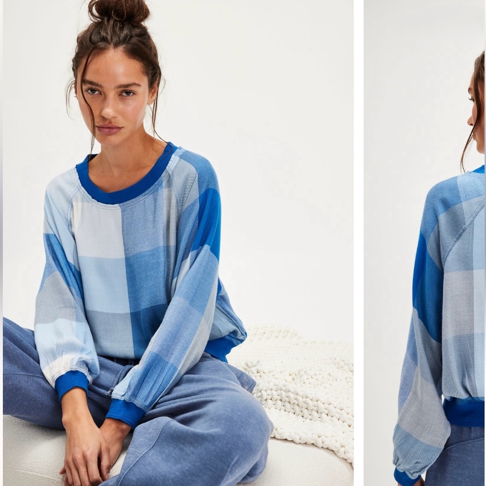 Free People • Sugar Cookie Flannel Pullover